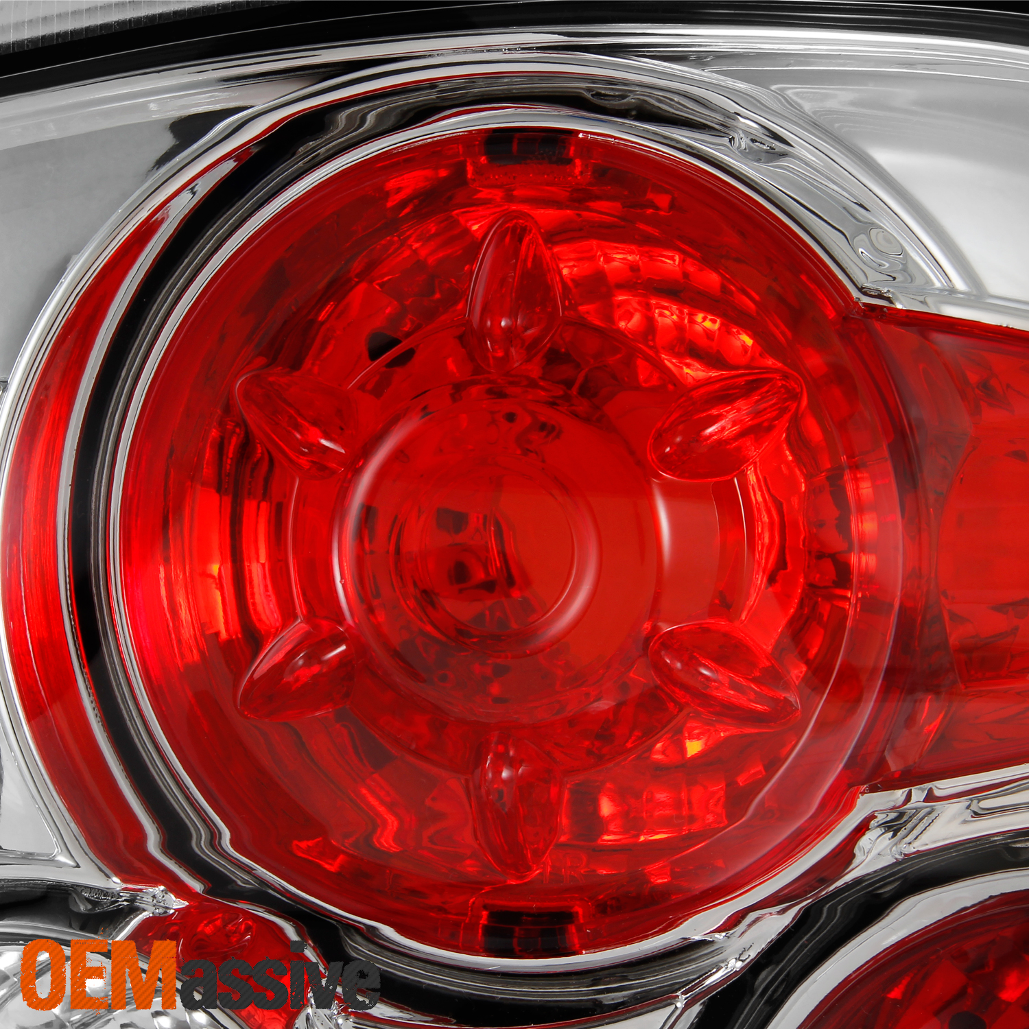 Fits 9904 Silverado GMC Sierra Stepside Pickup Truck Chrome Tail